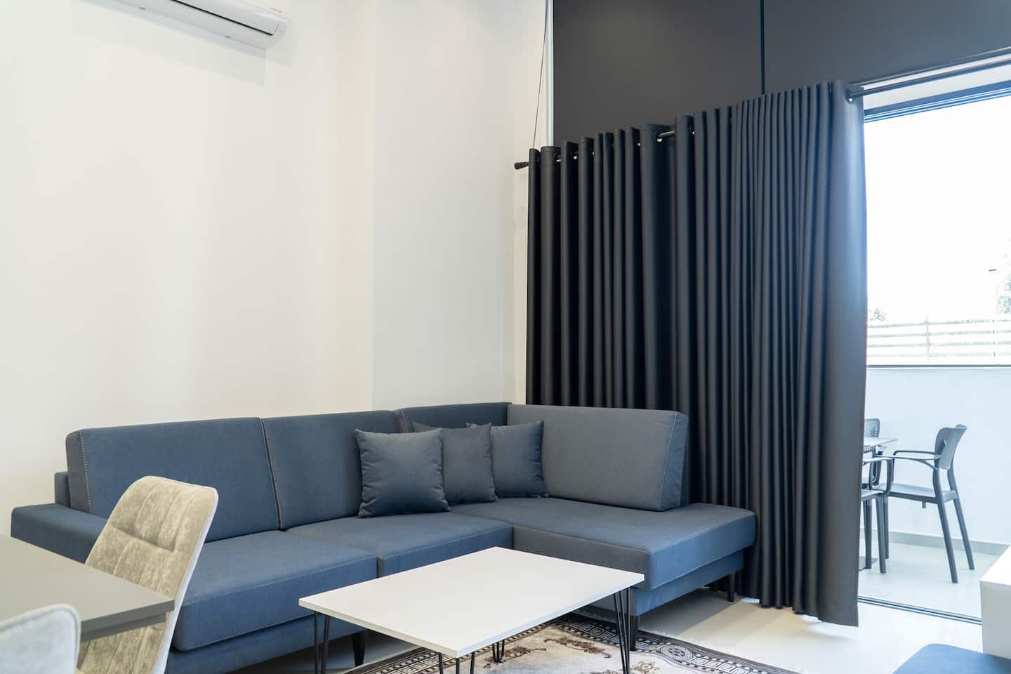 LIVING — Living & kitchen at Panorama Duplex
